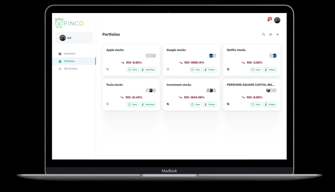 Fintech SAAS App