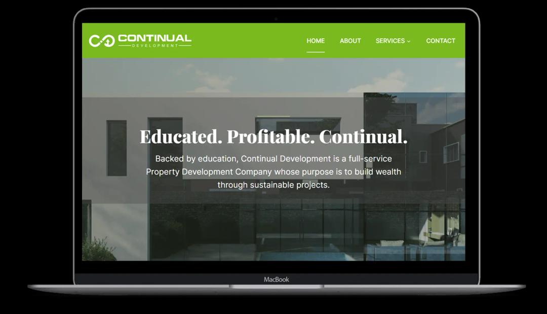 Continual Developement Website