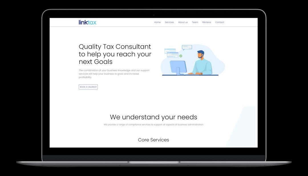 Tax Consultancy Firm's Website