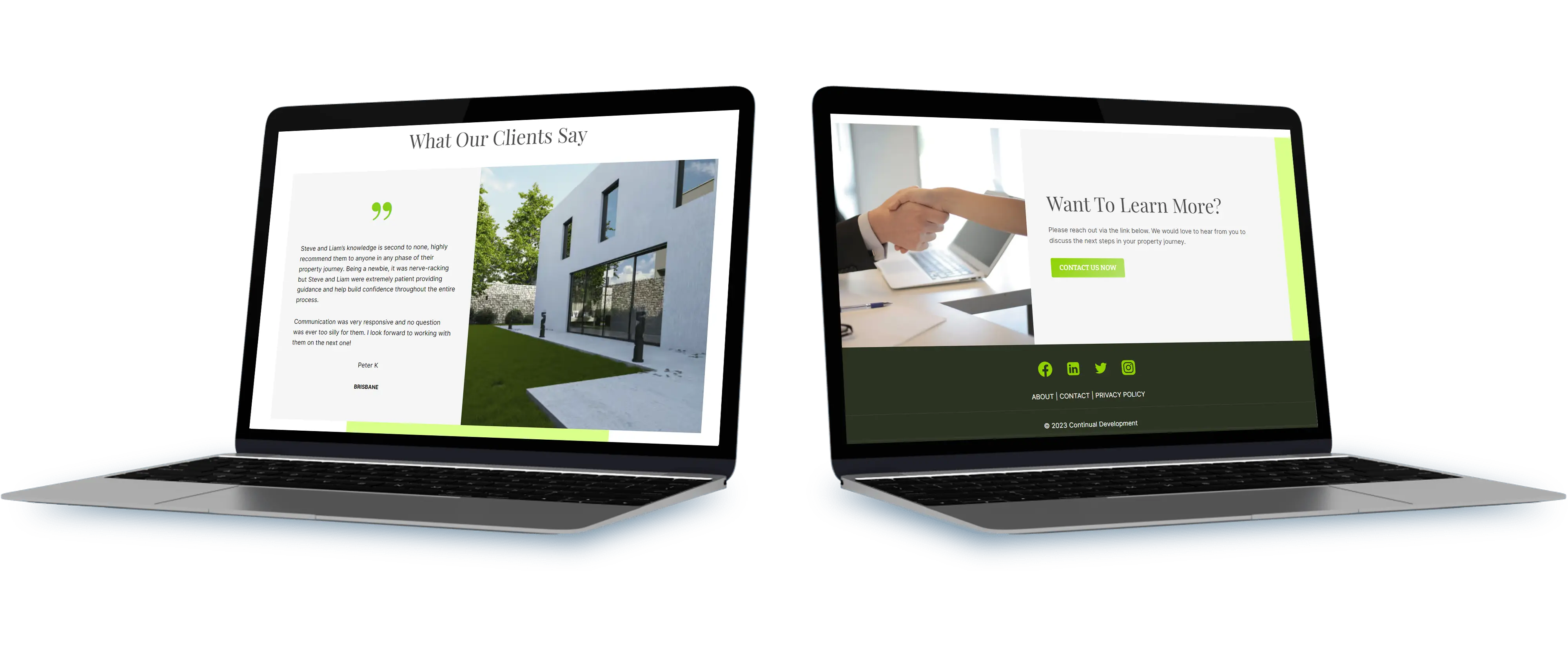 Continual Developement Website Image